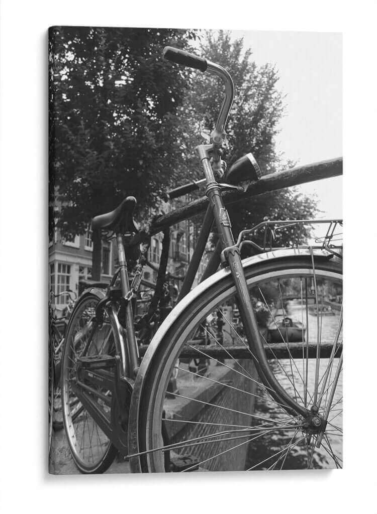 Bicicleta en Amsterdam - Luis Rodrigo Magaña Andrade | Cuadro decorativo de Canvas Lab