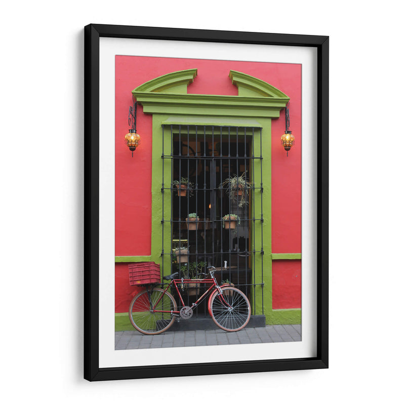 Bicicleta en Cholula, Puebla - Luis Rodrigo Magaña Andrade | Cuadro decorativo de Canvas Lab