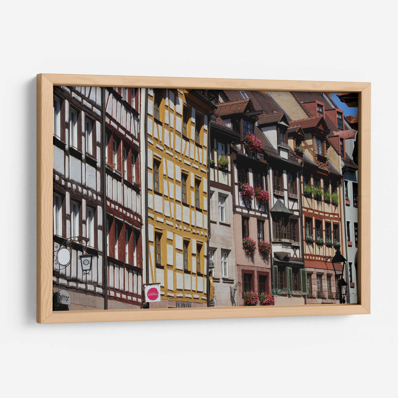 Colorido de Nuremberg, Alemania - Luis Rodrigo Magaña Andrade | Cuadro decorativo de Canvas Lab