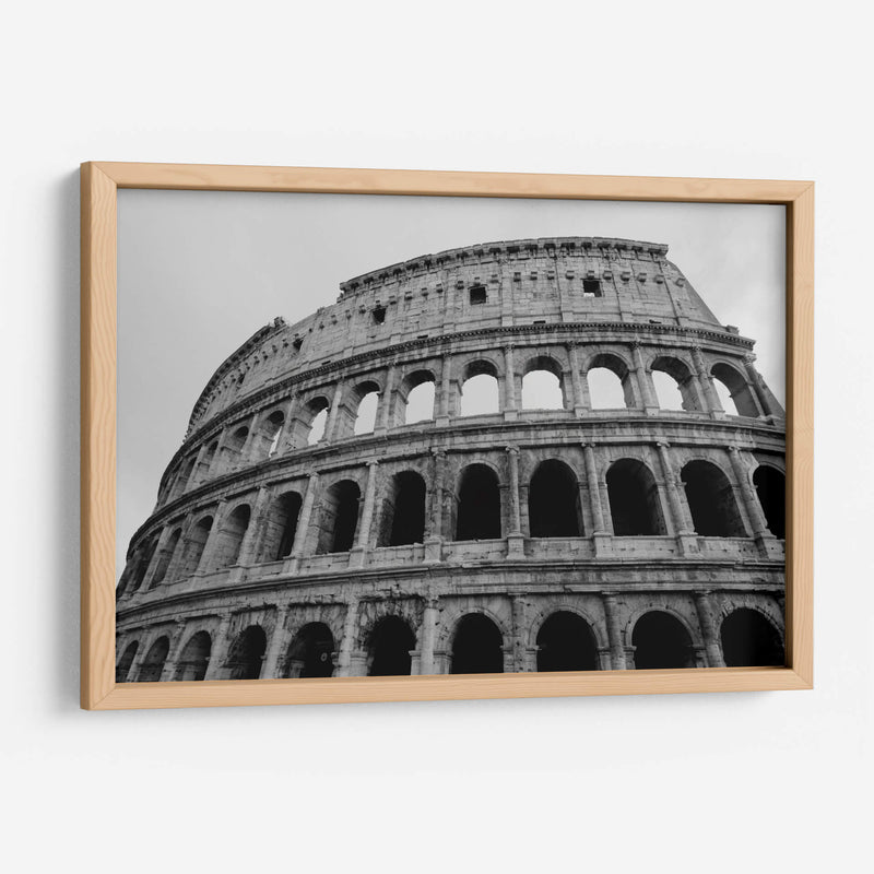 El Coliseo romano - Luis Rodrigo Magaña Andrade | Cuadro decorativo de Canvas Lab