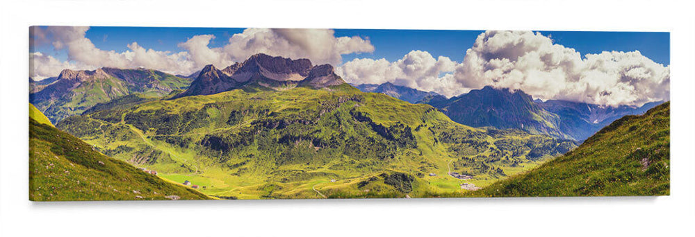 Senderismo en los Alpes | Cuadro decorativo de Canvas Lab