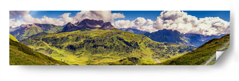 Senderismo en los Alpes | Cuadro decorativo de Canvas Lab