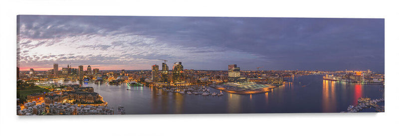 Panorámica de Baltimore | Cuadro decorativo de Canvas Lab