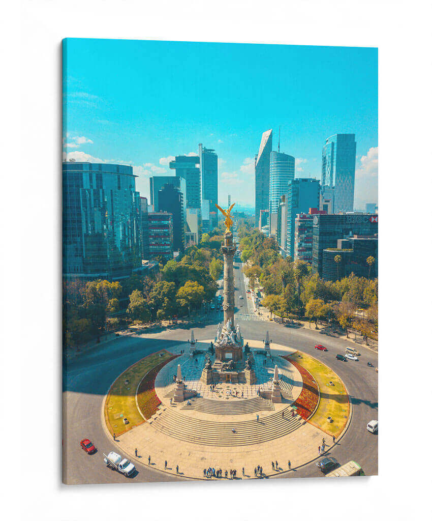 ÁNGEL DE LA INDEPENDECIA 1 - CDMX - Fernando García Cortez | Cuadro decorativo de Canvas Lab