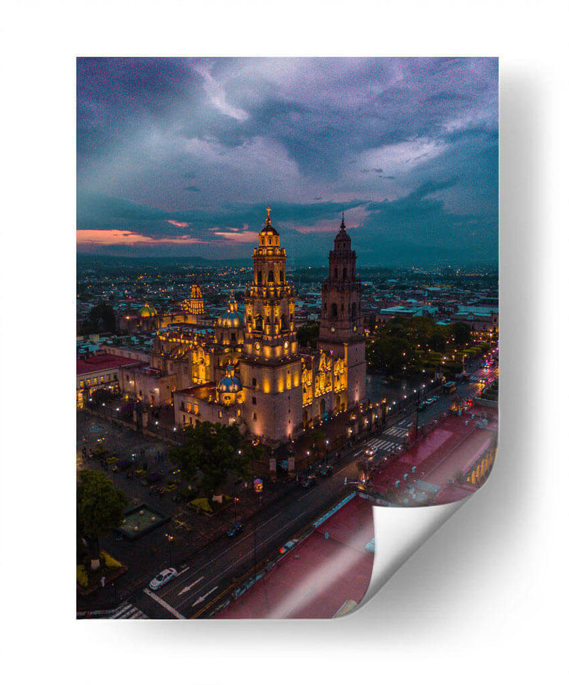 CATEDRAL DE MORELIA - Luis Fernando García Cortez | Cuadro decorativo de Canvas Lab