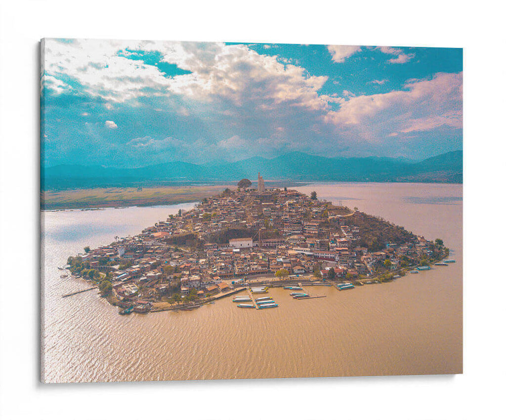 ISLA DE JANITZIO - MICHOACÁN - Luis Fernando García Cortez | Cuadro decorativo de Canvas Lab