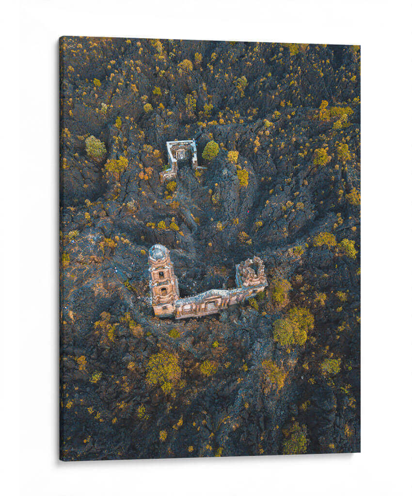 RUINAS DE VOLCÁN PARICUTÍN 3 - MICHAOCÁN - Luis Fernando García Cortez | Cuadro decorativo de Canvas Lab