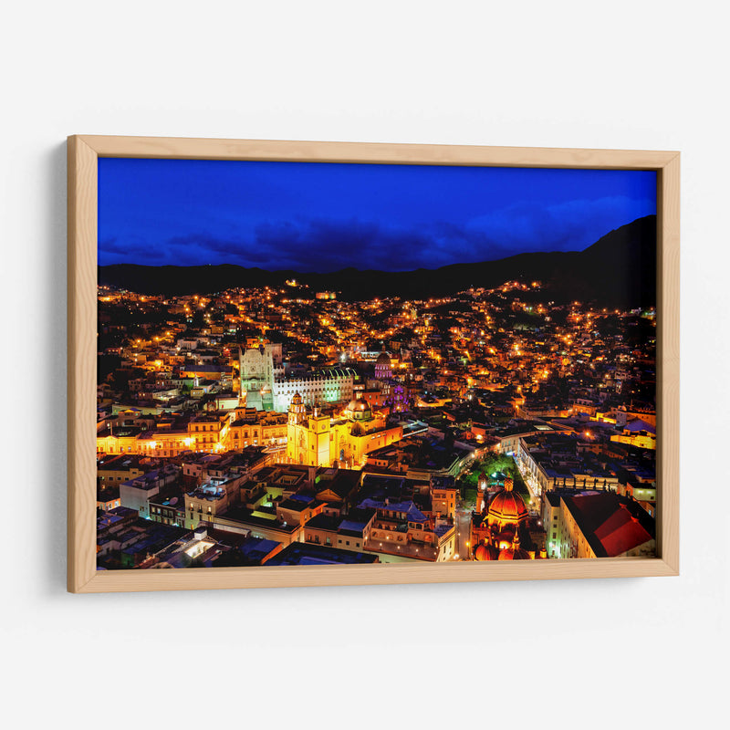 Guanajuato de Noche - Marcos Rodríguez | Cuadro decorativo de Canvas Lab