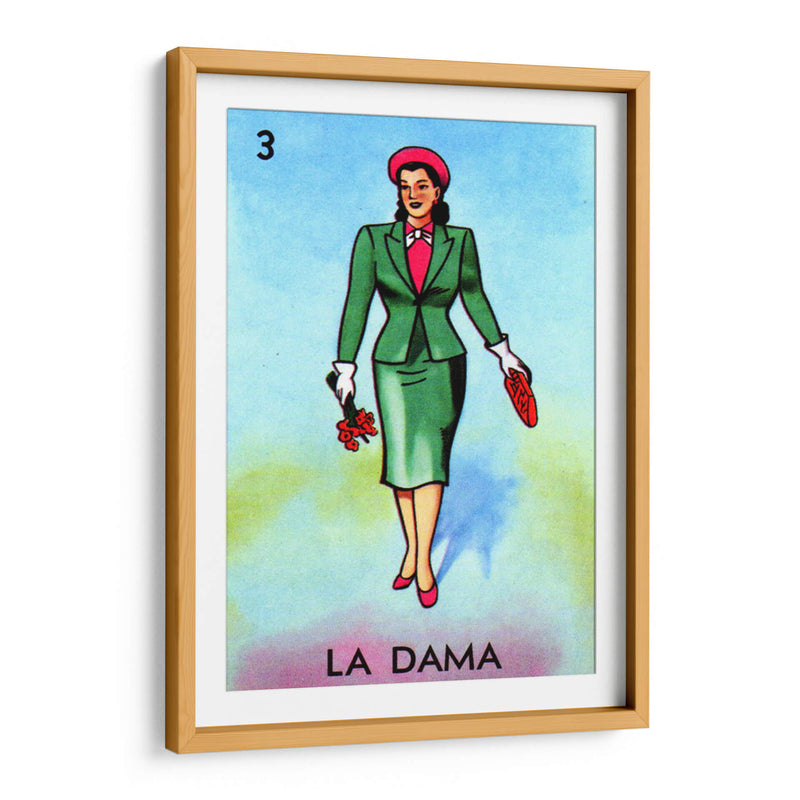 3 - La Dama | Cuadro decorativo de Canvas Lab