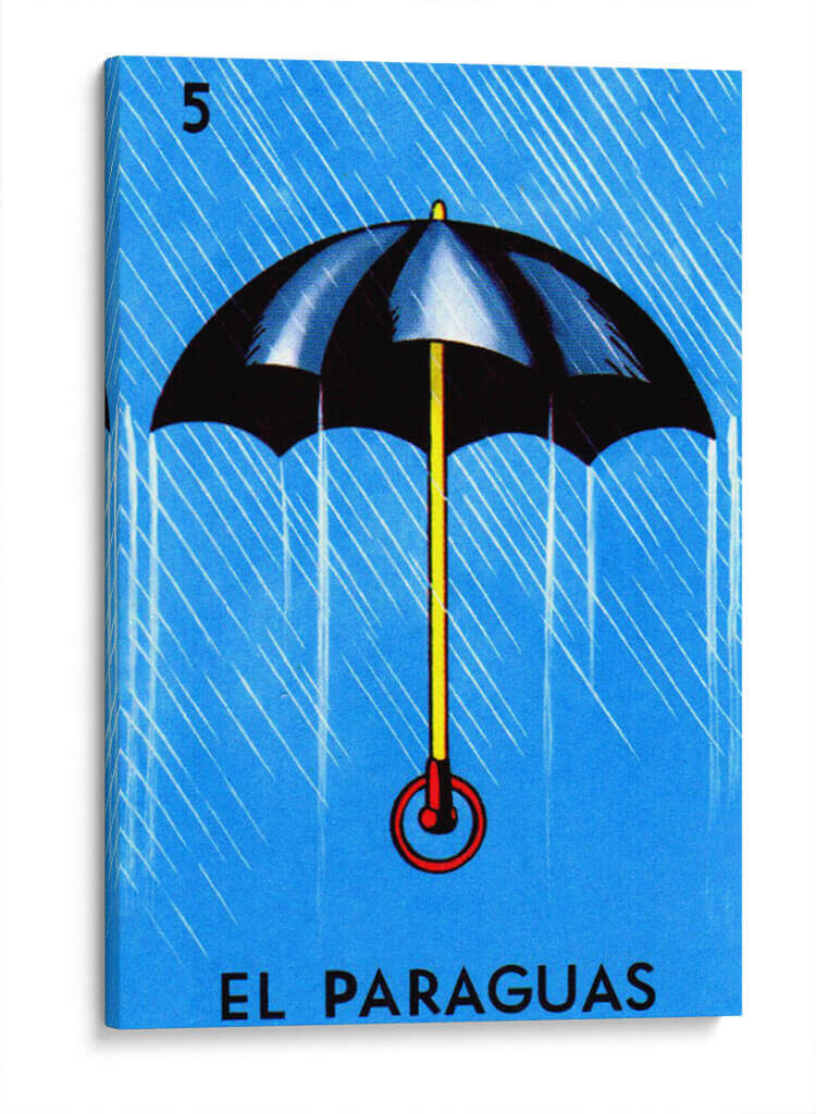 5 - El Paraguas | Cuadro decorativo de Canvas Lab