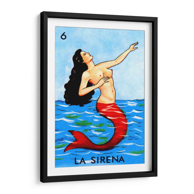 6 - La Sirena | Cuadro decorativo de Canvas Lab