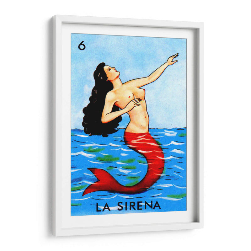 6 - La Sirena | Cuadro decorativo de Canvas Lab