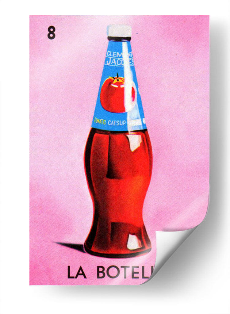 8 - La Botella | Cuadro decorativo de Canvas Lab