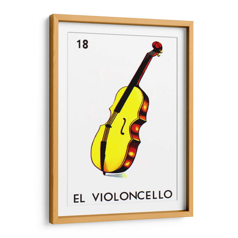 18 - El Violoncello | Cuadro decorativo de Canvas Lab