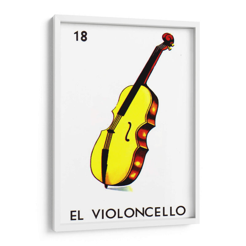 18 - El Violoncello | Cuadro decorativo de Canvas Lab