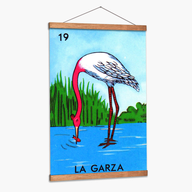 19 - La Garza | Cuadro decorativo de Canvas Lab