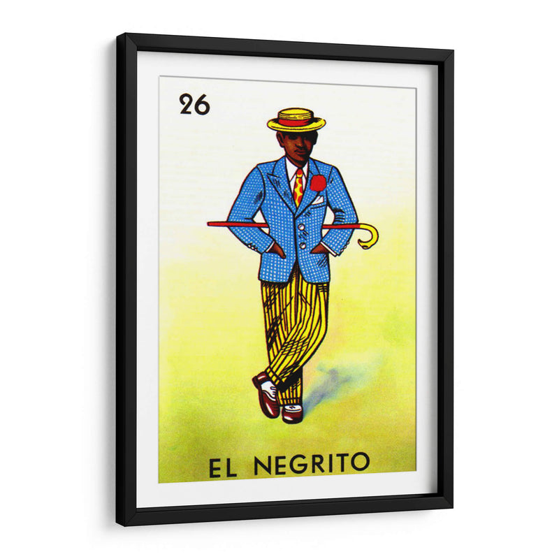 26 - El Negrito | Cuadro decorativo de Canvas Lab