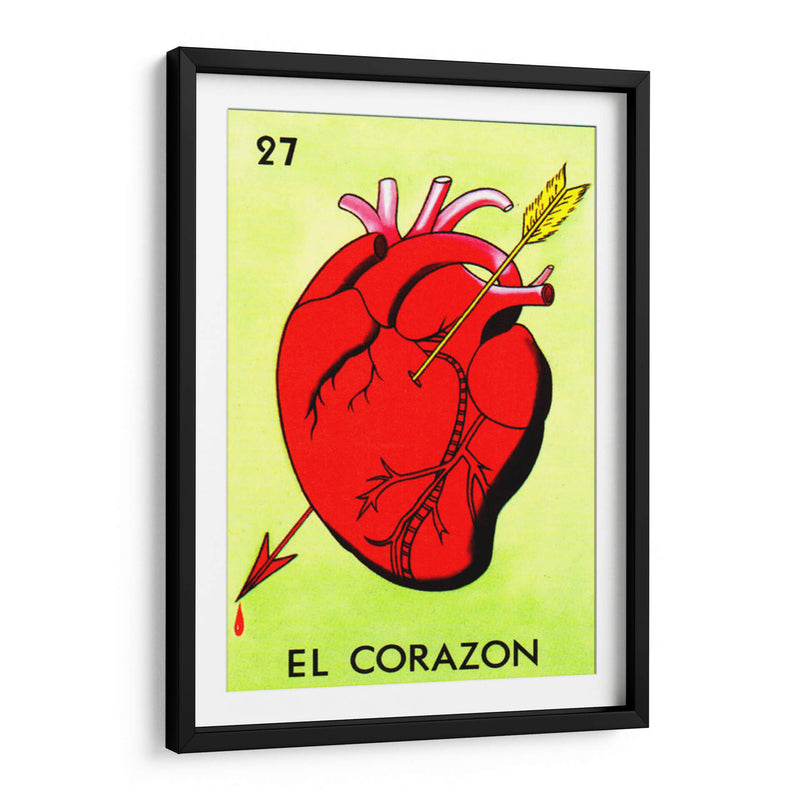27 - El Corazón | Cuadro decorativo de Canvas Lab