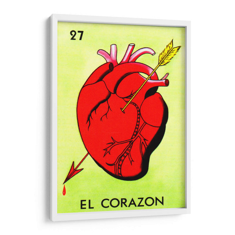 27 - El Corazón | Cuadro decorativo de Canvas Lab
