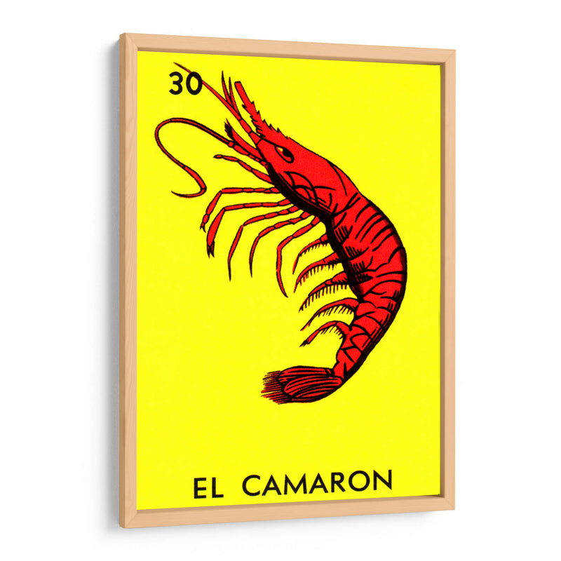 30 - El Camarón | Cuadro decorativo de Canvas Lab