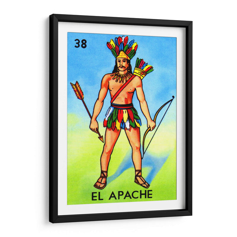 38 - El Apache | Cuadro decorativo de Canvas Lab