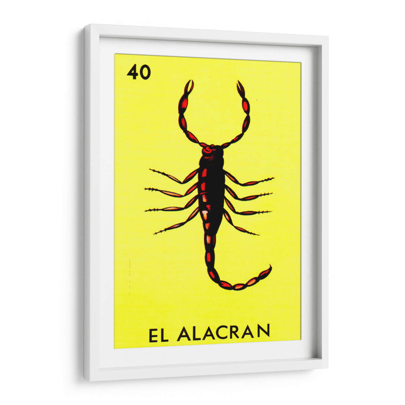 40 - El Alacrán | Cuadro decorativo de Canvas Lab