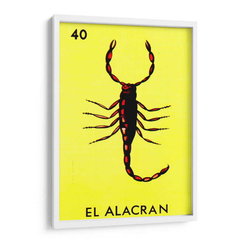 40 - El Alacrán | Cuadro decorativo de Canvas Lab