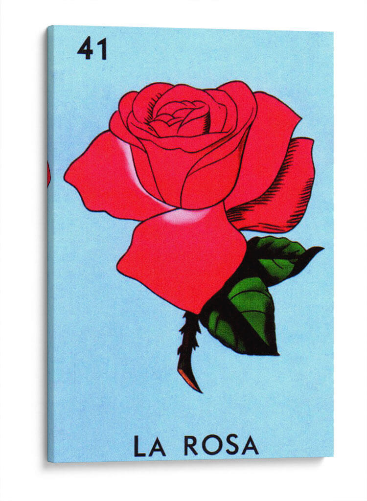 41 - La Rosa | Cuadro decorativo de Canvas Lab