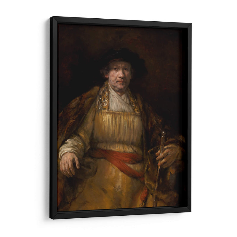 Autorretrato (1658) - Rembrandt van Rijn | Cuadro decorativo de Canvas Lab