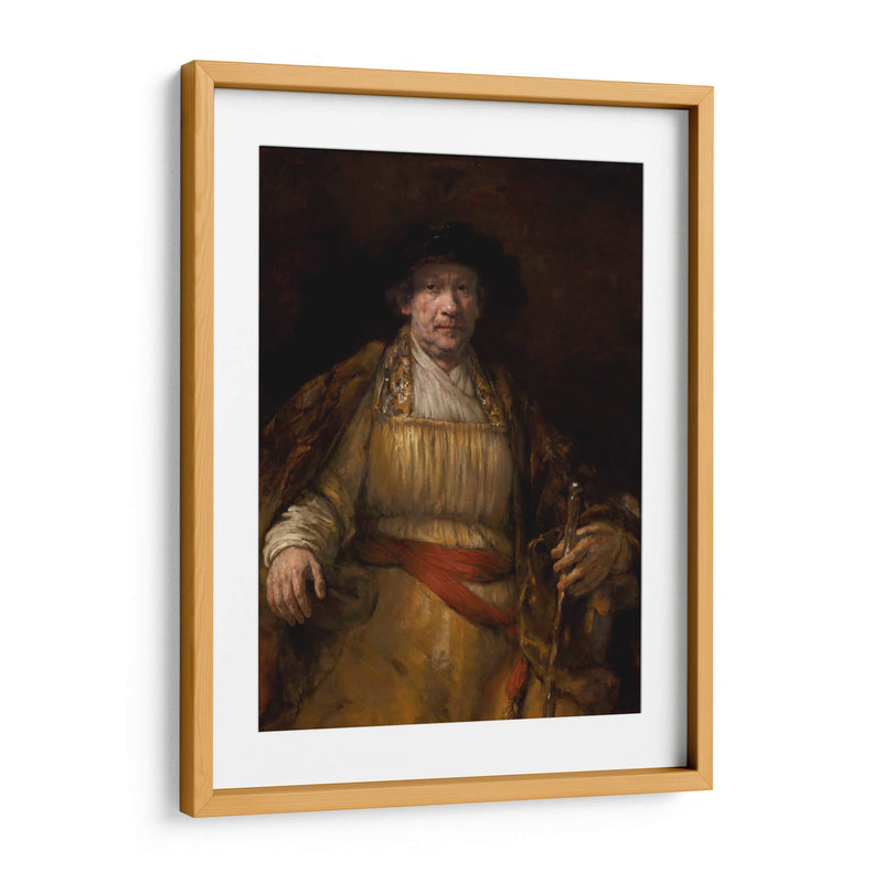 Autorretrato (1658) - Rembrandt van Rijn | Cuadro decorativo de Canvas Lab