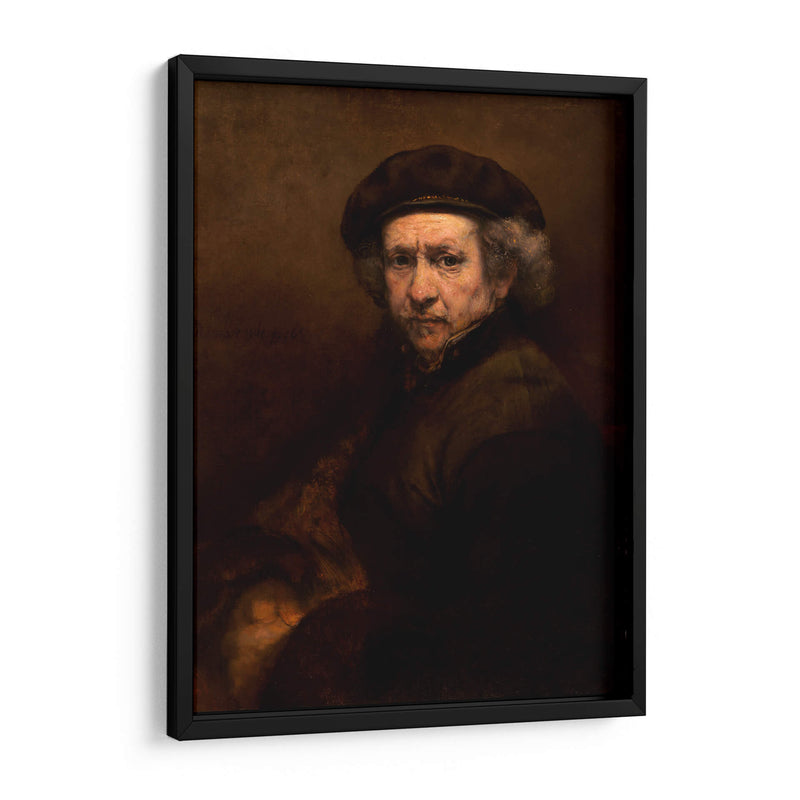 Autorretrato (1659) - Rembrandt van Rijn | Cuadro decorativo de Canvas Lab