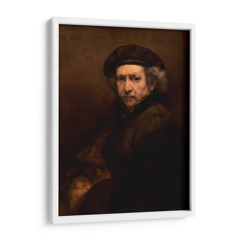 Autorretrato (1659) - Rembrandt van Rijn | Cuadro decorativo de Canvas Lab