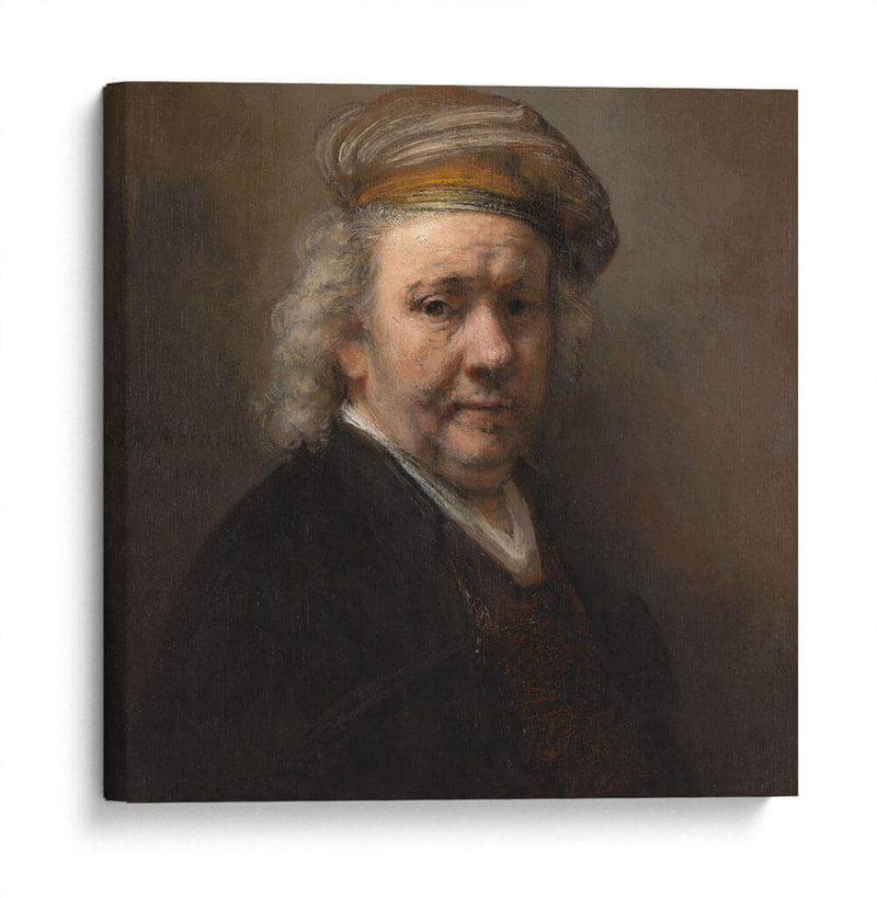 Autorretrato (1669) - Rembrandt van Rijn | Cuadro decorativo de Canvas Lab