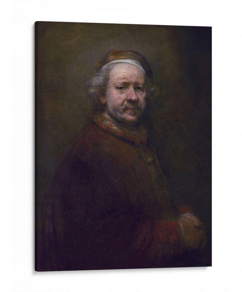 Autorretrato a la edad de 63 años - Rembrandt van Rijn | Cuadro decorativo de Canvas Lab