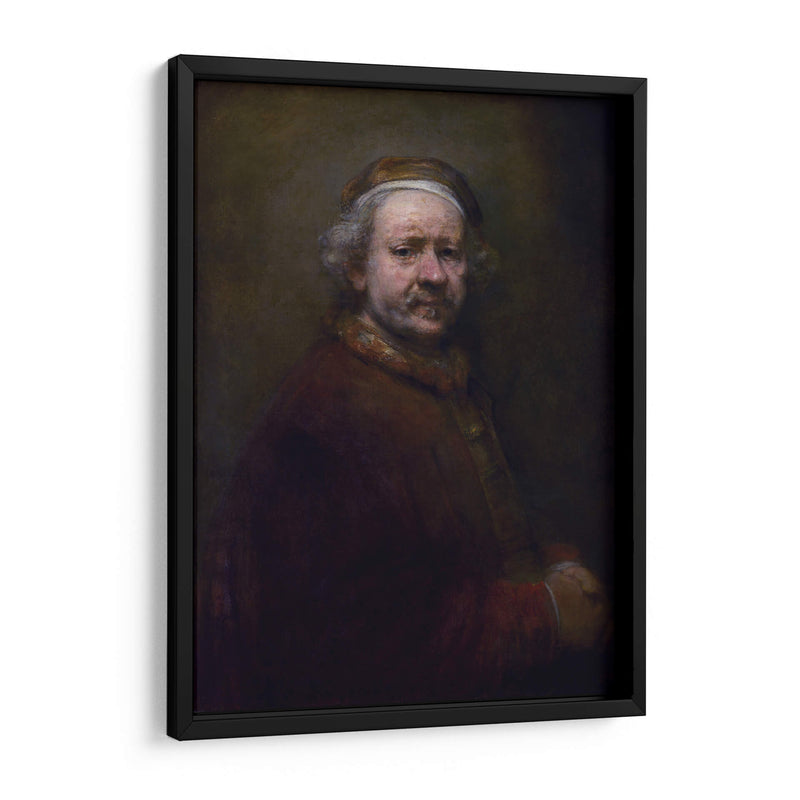 Autorretrato a la edad de 63 años - Rembrandt van Rijn | Cuadro decorativo de Canvas Lab