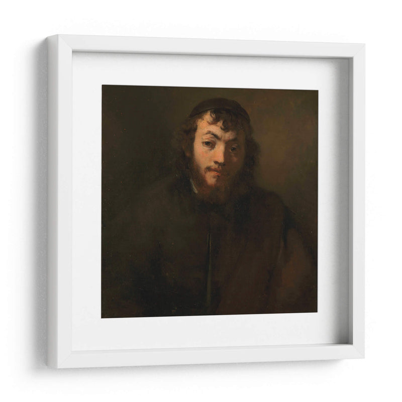 Busto de un judío joven - Rembrandt van Rijn | Cuadro decorativo de Canvas Lab
