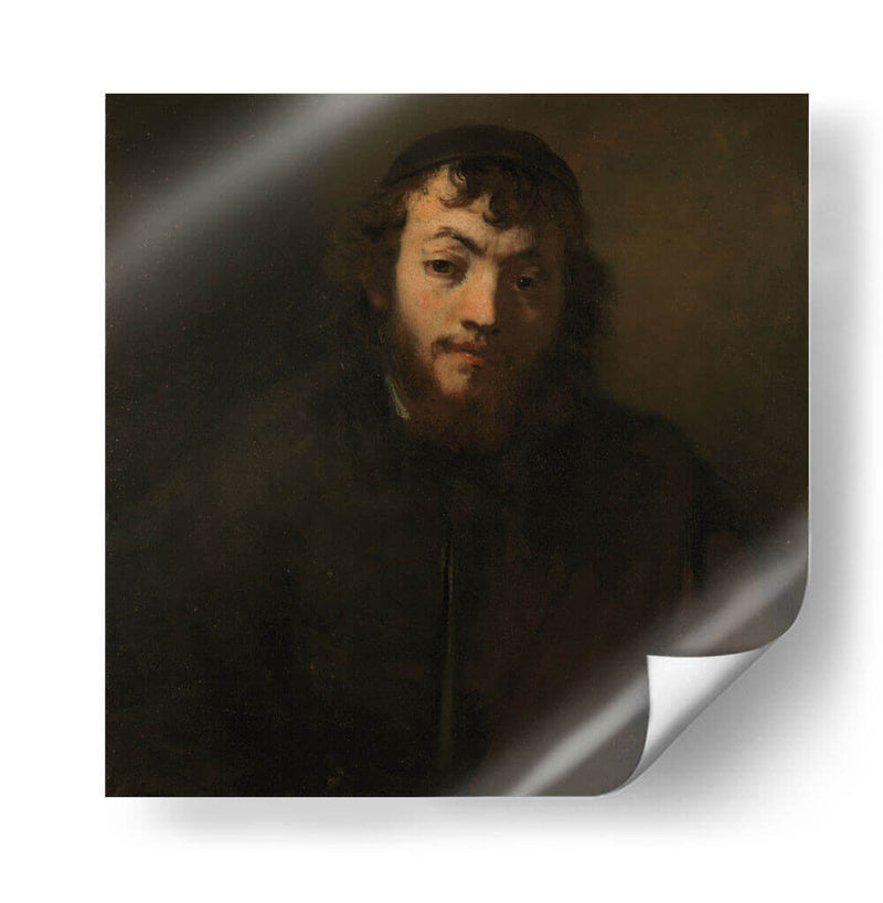 Busto de un judío joven - Rembrandt van Rijn | Cuadro decorativo de Canvas Lab