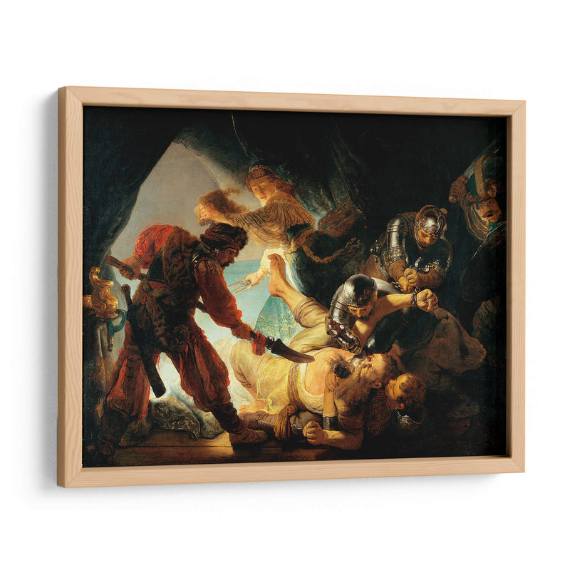 El cegamiento de Sansón - Rembrandt van Rijn | Cuadro decorativo de Canvas Lab