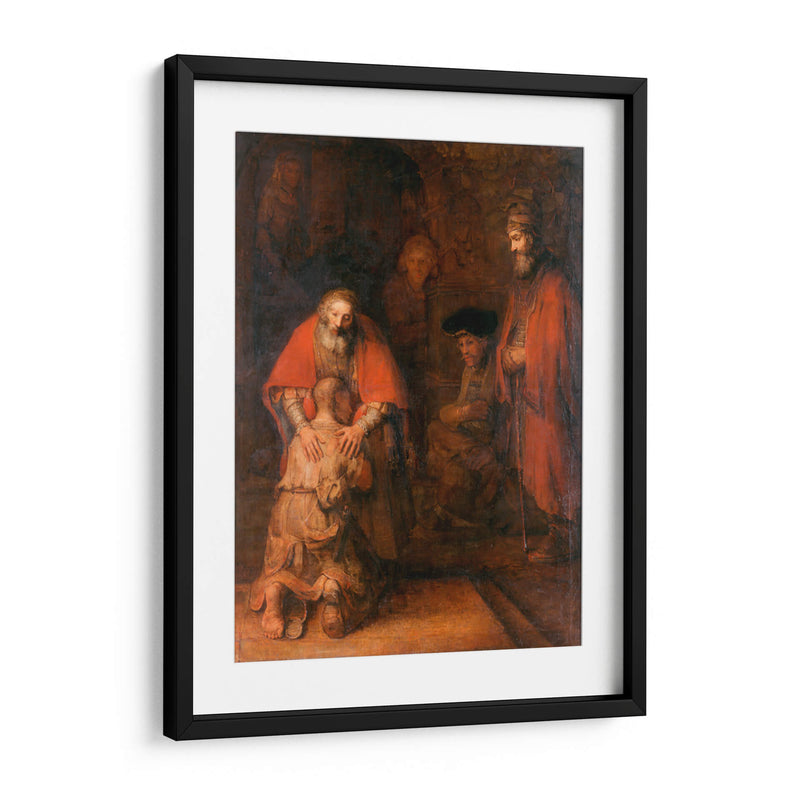 El retorno del hijo pródigo - Rembrandt van Rijn | Cuadro decorativo de Canvas Lab