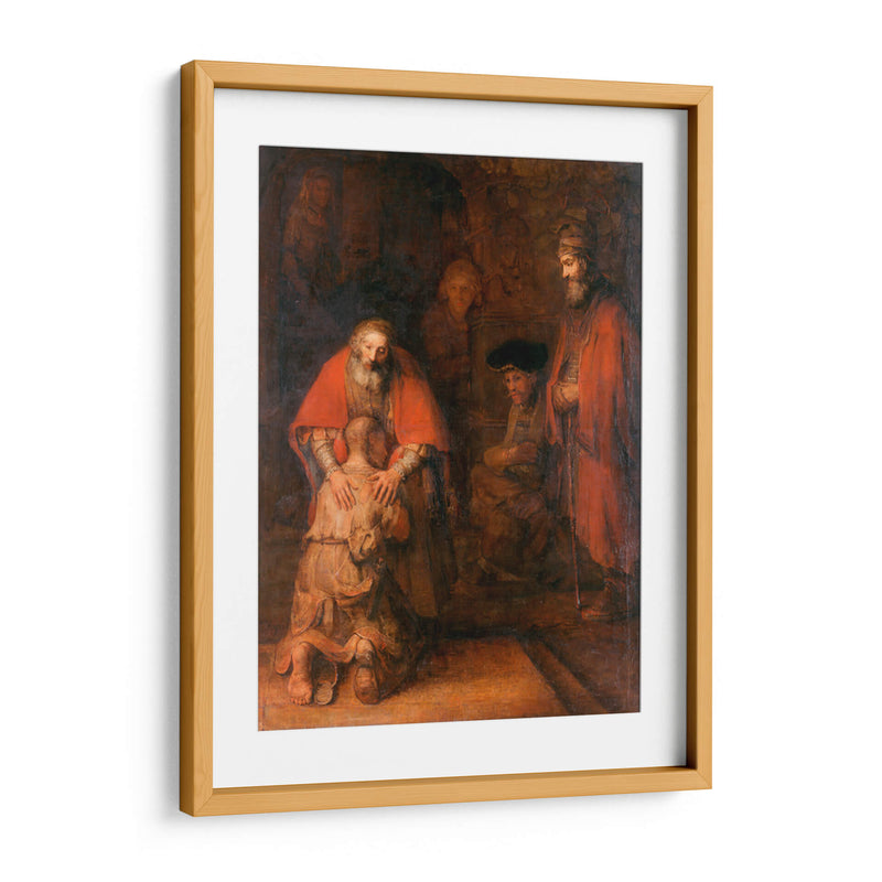 El retorno del hijo pródigo - Rembrandt van Rijn | Cuadro decorativo de Canvas Lab