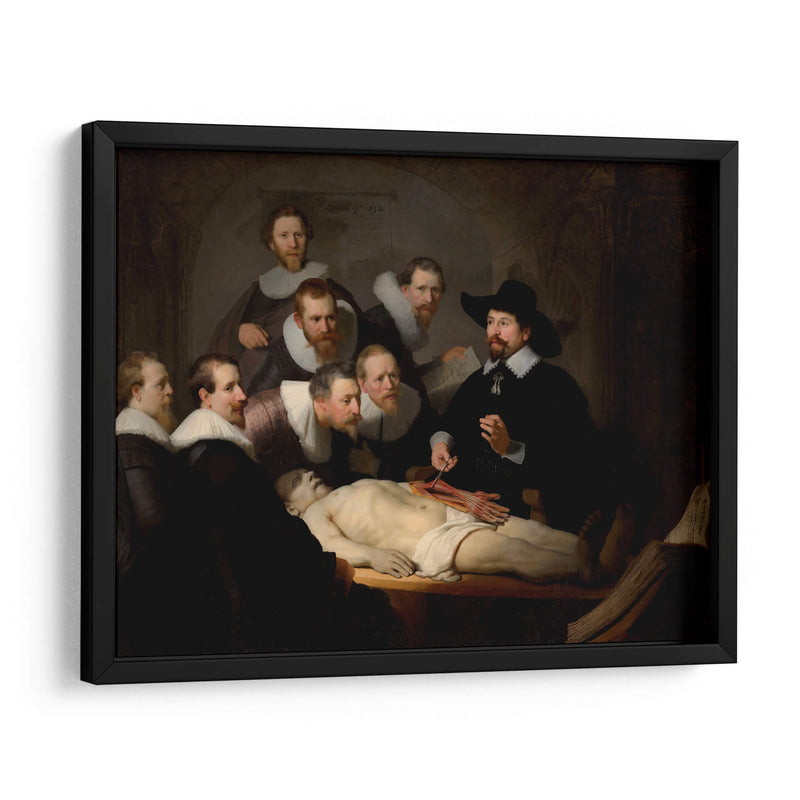 Lección de anatomía del Dr. Nicolaes Tulp - Rembrandt van Rijn | Cuadro decorativo de Canvas Lab