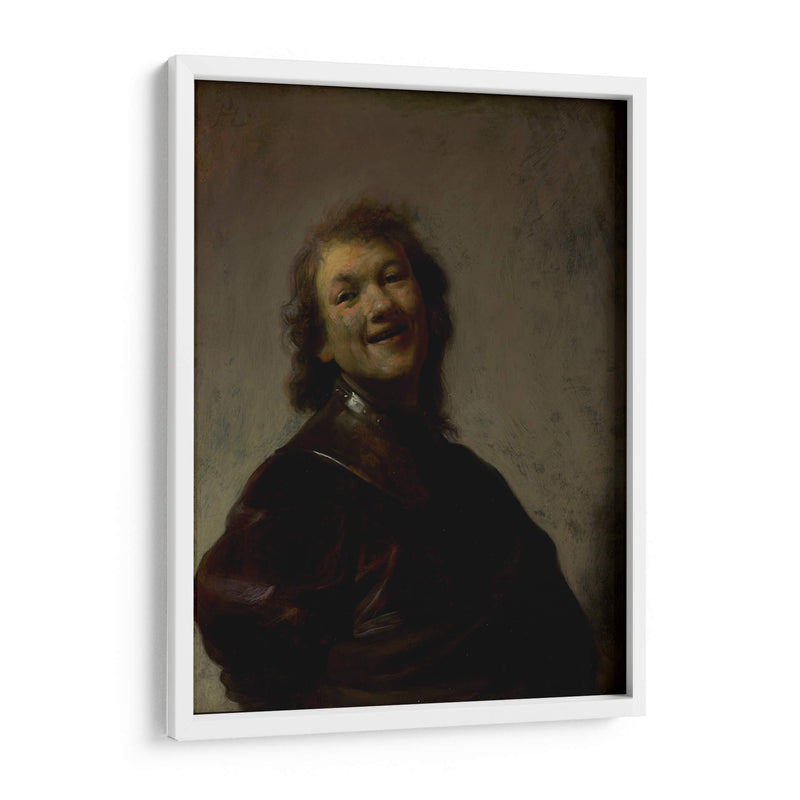 Rembrandt riendo - Rembrandt van Rijn | Cuadro decorativo de Canvas Lab