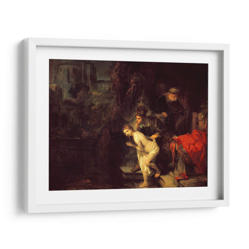 Susanna y los dos viejos - Rembrandt van Rijn | Cuadro decorativo de Canvas Lab