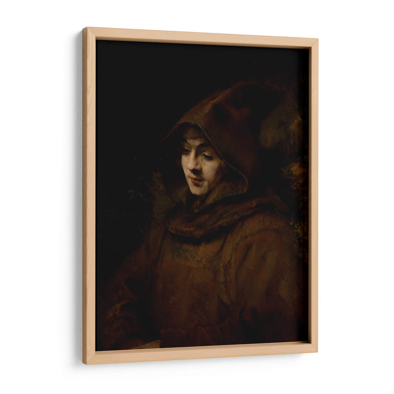 Titus, el hijo, como monje - Rembrandt van Rijn | Cuadro decorativo de Canvas Lab