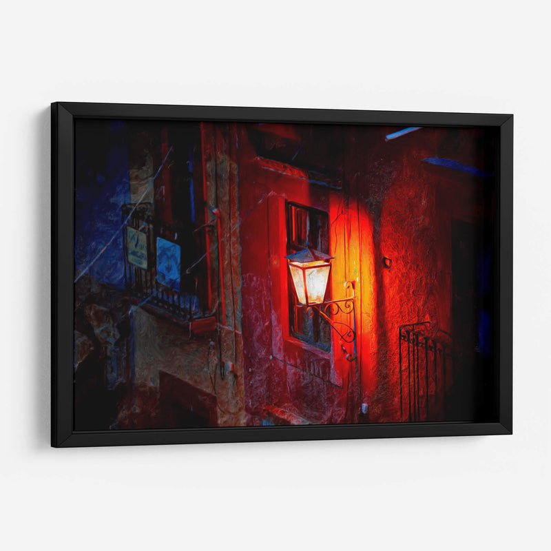 Quebrada at night - Ezdrifter | Cuadro decorativo de Canvas Lab