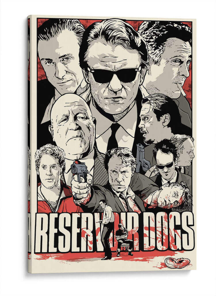 Reservoir Dogs Characters | Cuadro decorativo de Canvas Lab