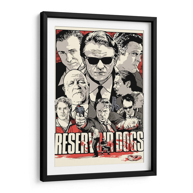 Reservoir Dogs Characters | Cuadro decorativo de Canvas Lab