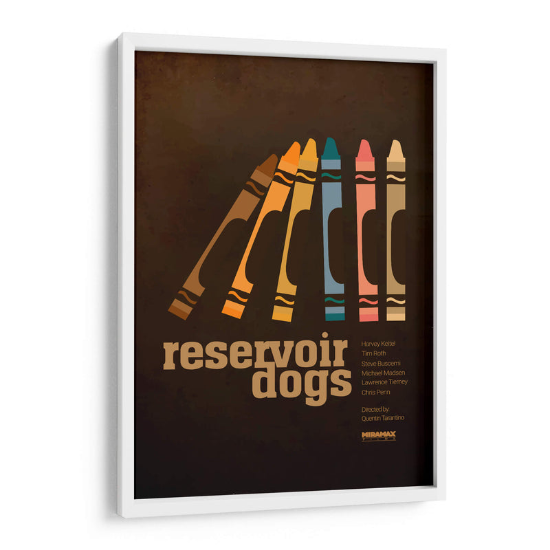 Reservoir Dogs Crayola | Cuadro decorativo de Canvas Lab