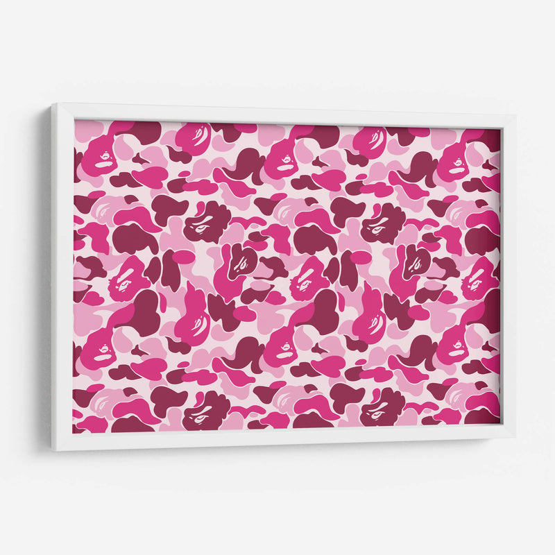 Bape Pink Camo | Cuadro decorativo de Canvas Lab