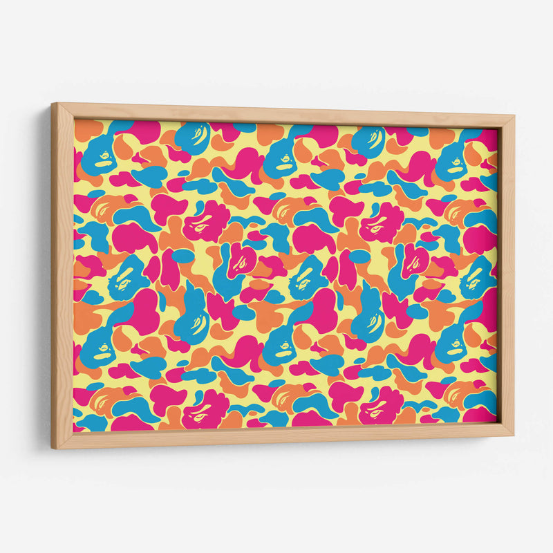 Bape Slurpee Camo | Cuadro decorativo de Canvas Lab